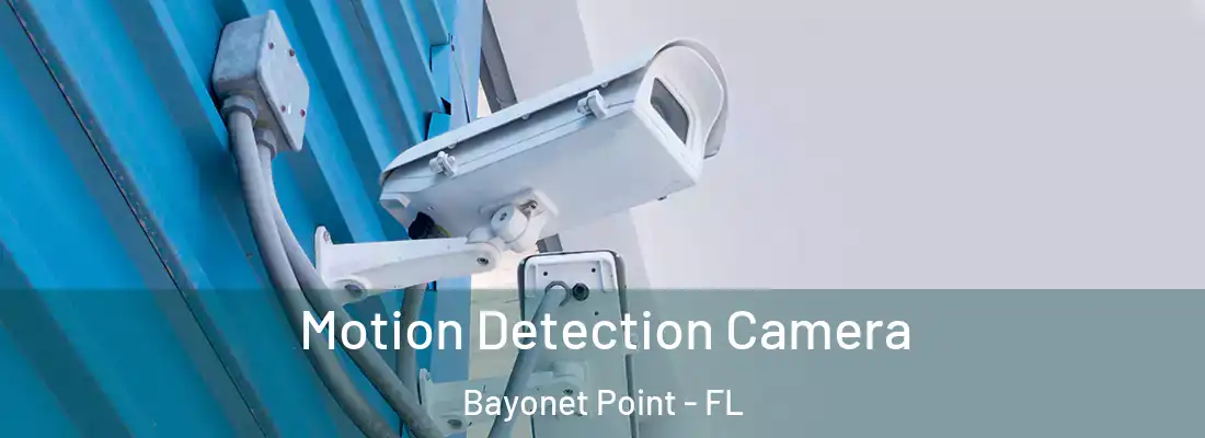  Motion Detection Camera Bayonet Point - FL