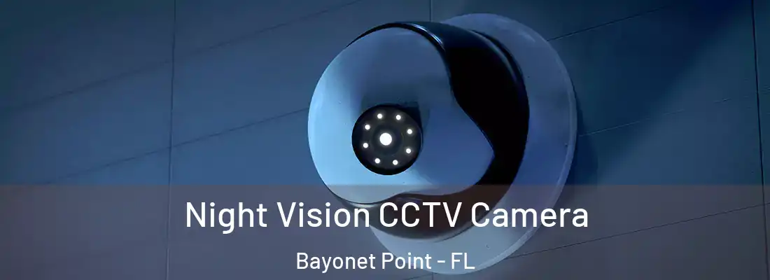 Night Vision CCTV Camera Bayonet Point - FL